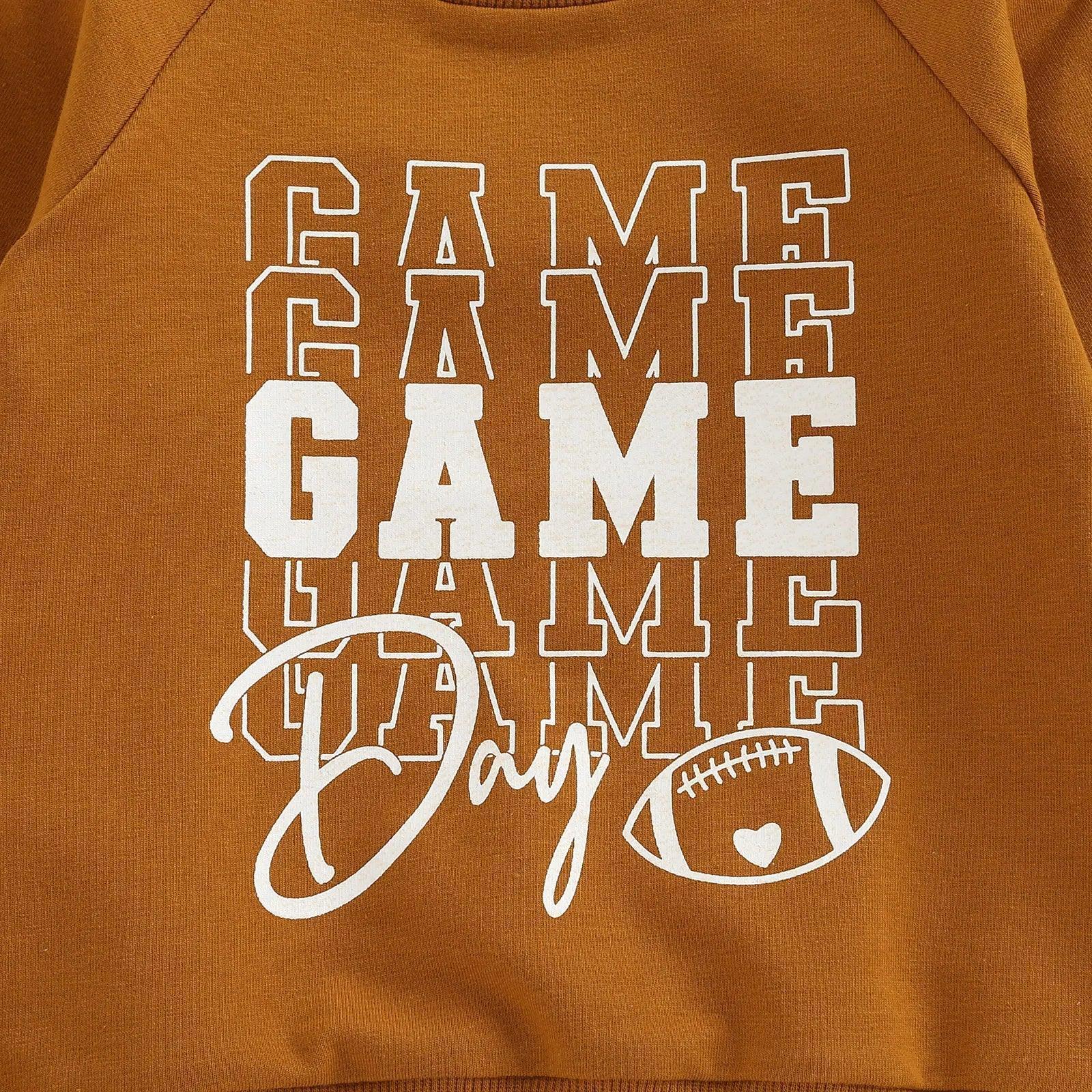 game day baby onesies - basil boutique