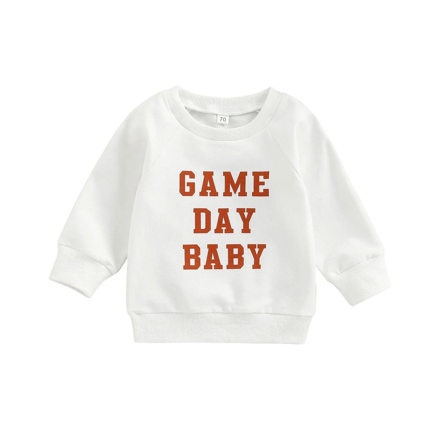 game day baby onesies - basil boutique