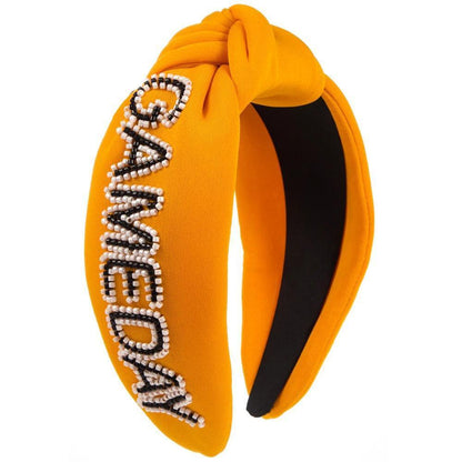 game day fashion headband - basil boutique