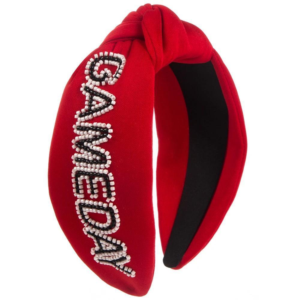 game day fashion headband - basil boutique