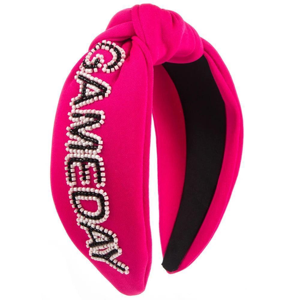 game day fashion headband - basil boutique