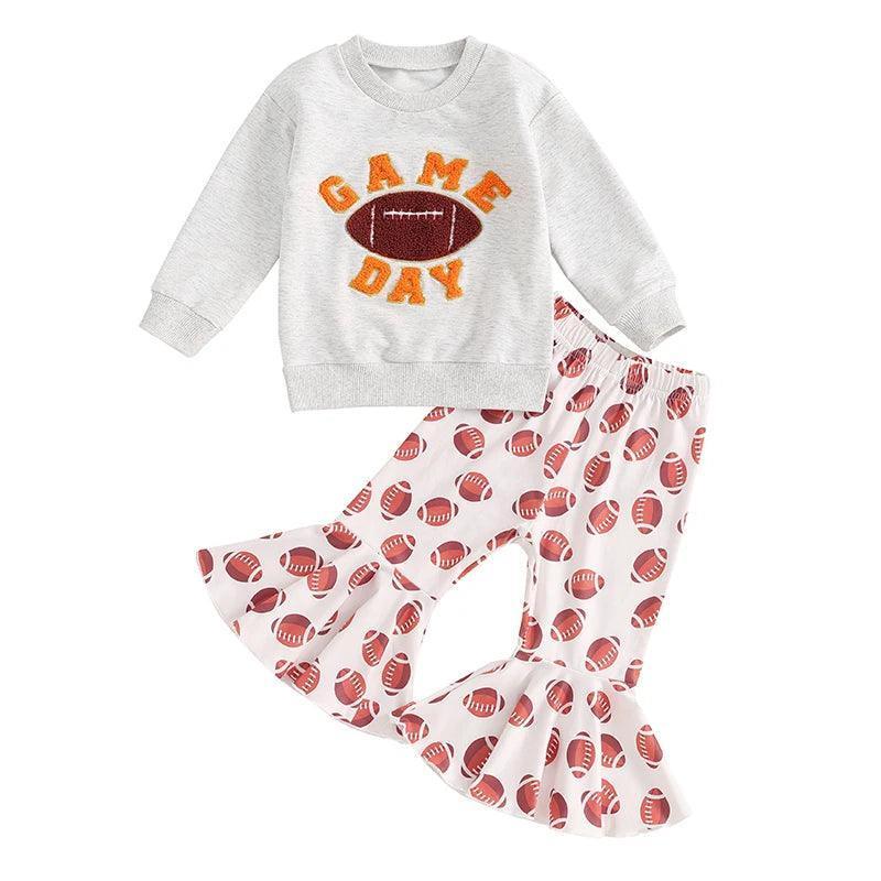 game day flare + fabulous kids outfit - basil boutique