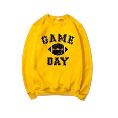 game day football crew sweatshirt - basil boutique