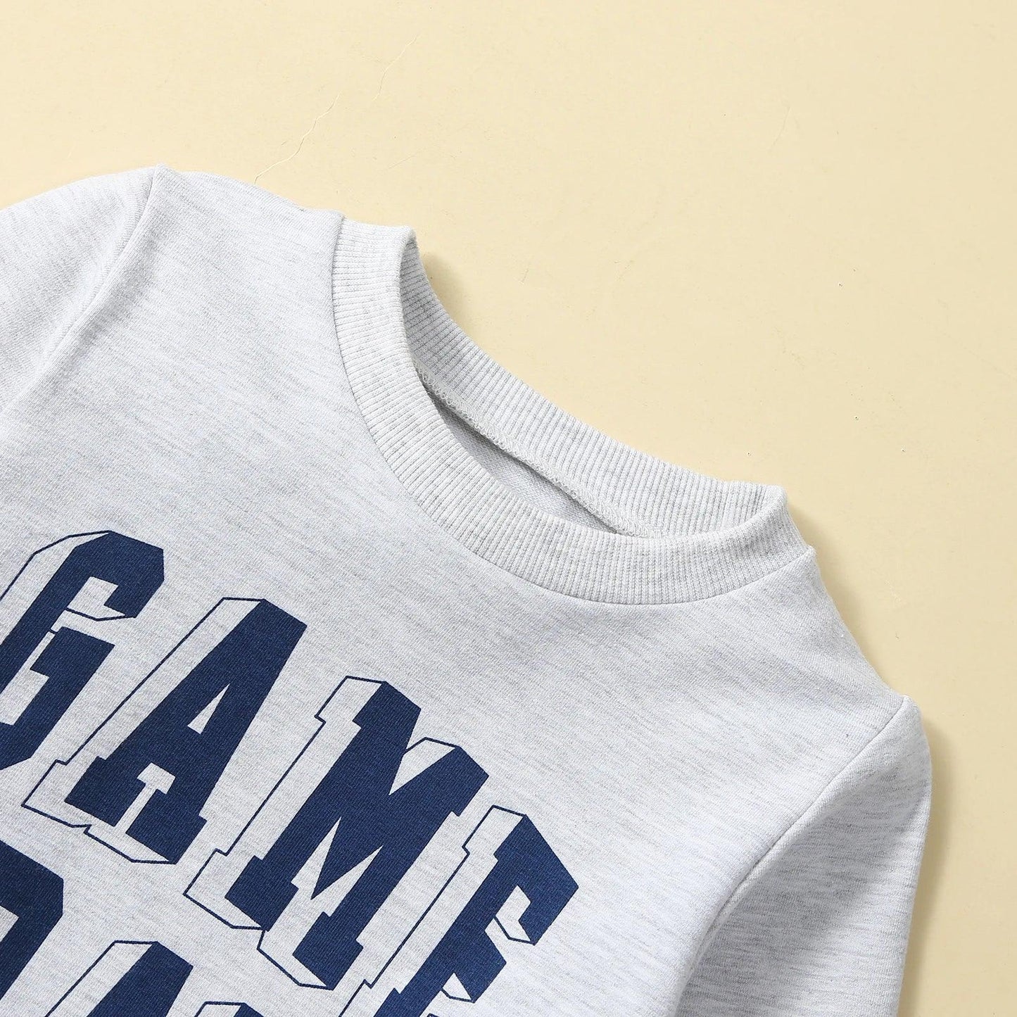 game day kids crew sweatshirt - basil boutique