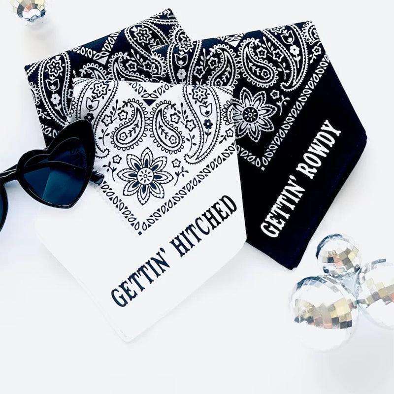 gettin' hitched + rowdy bandanas - basil boutique