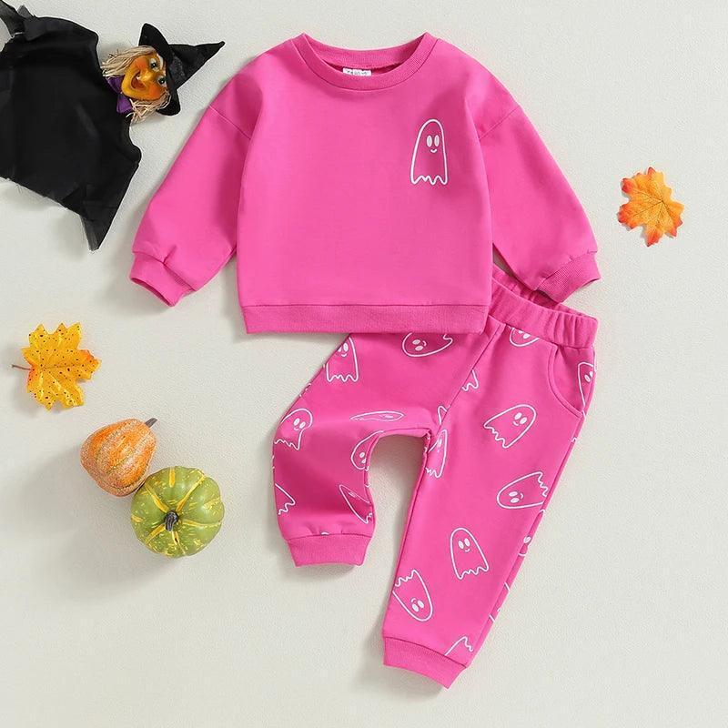 ghost + chill kids outfit - basil boutique