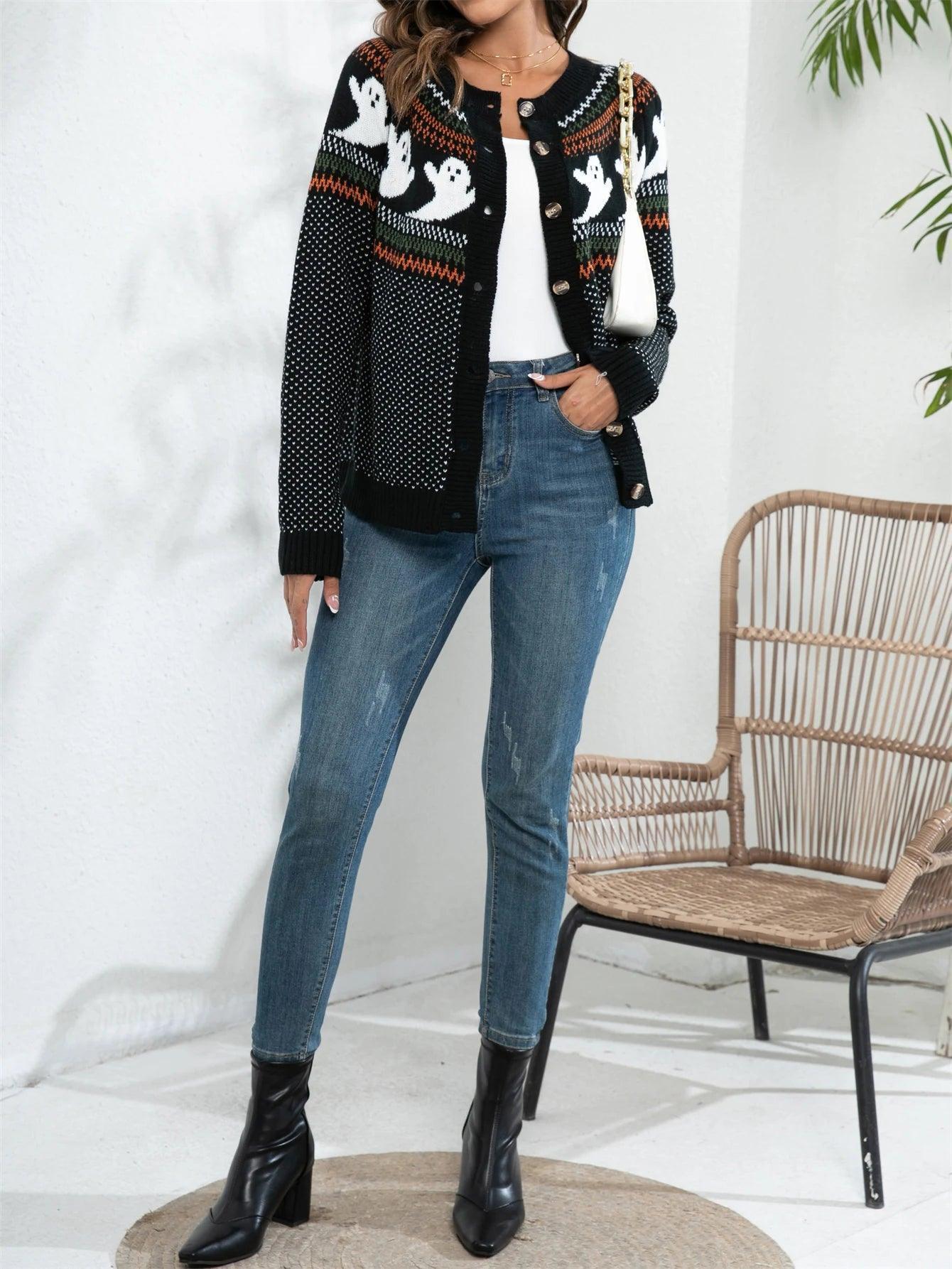 ghost vintage cardigan - basil boutique