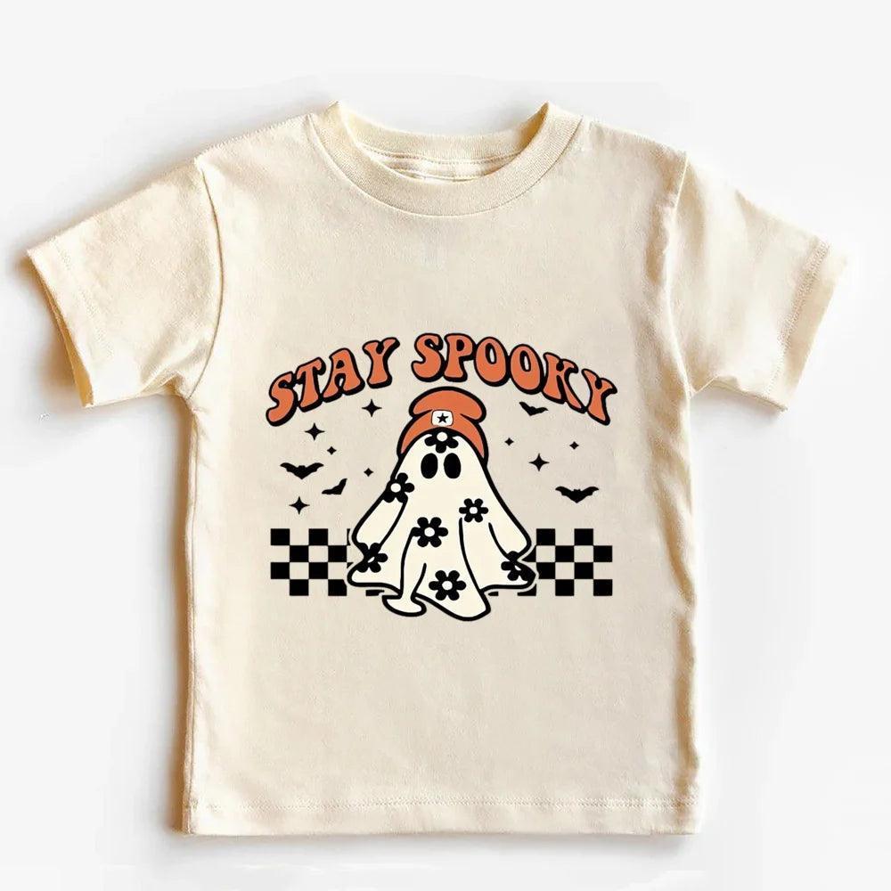 ghostly retro kids t-shirts - basil boutique