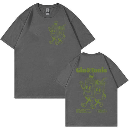 gin + tonic t-shirt - basil boutique