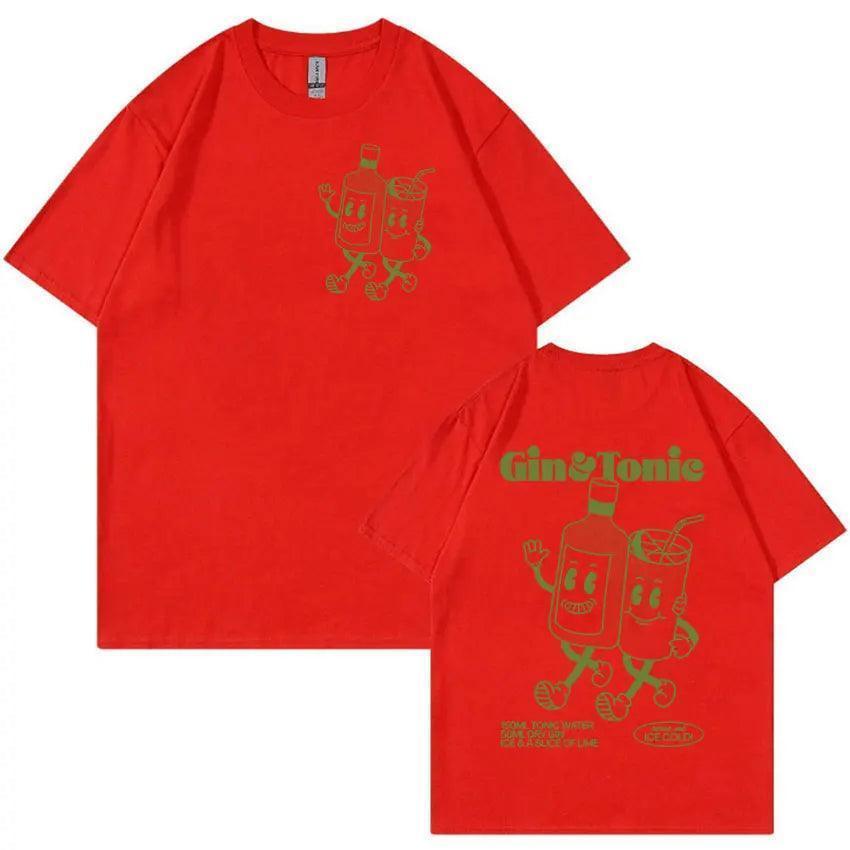 gin + tonic t-shirt - basil boutique