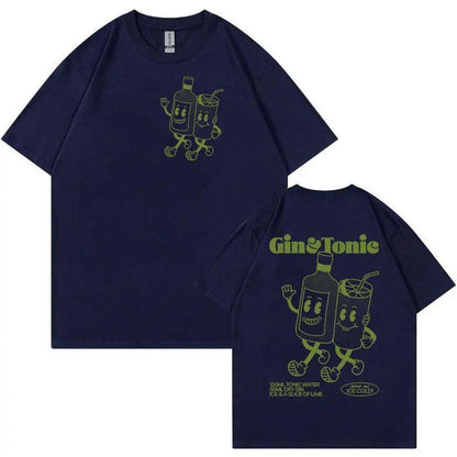 gin + tonic t-shirt - basil boutique