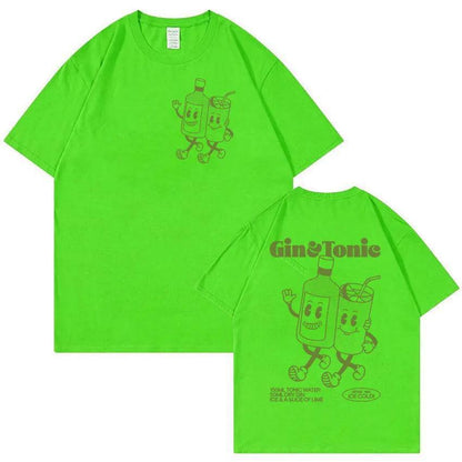 gin + tonic t-shirt - basil boutique