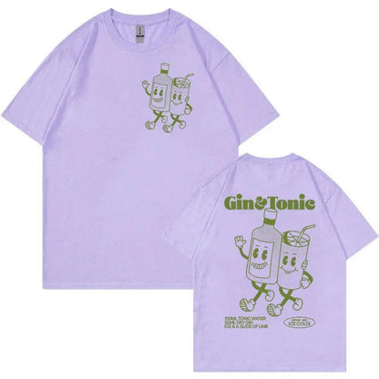 gin + tonic t-shirt - basil boutique