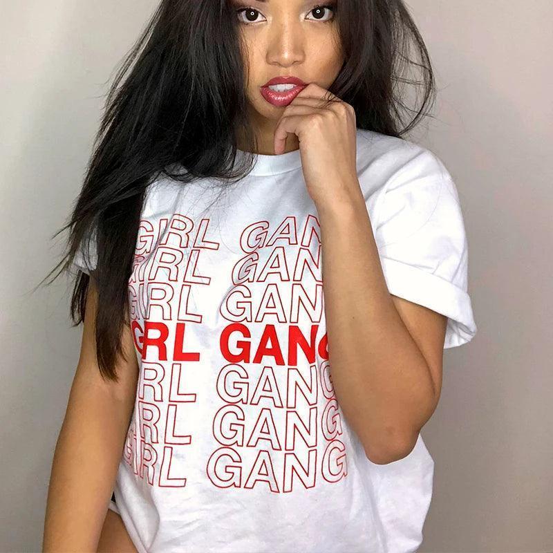 girl gang t-shirt - basil boutique