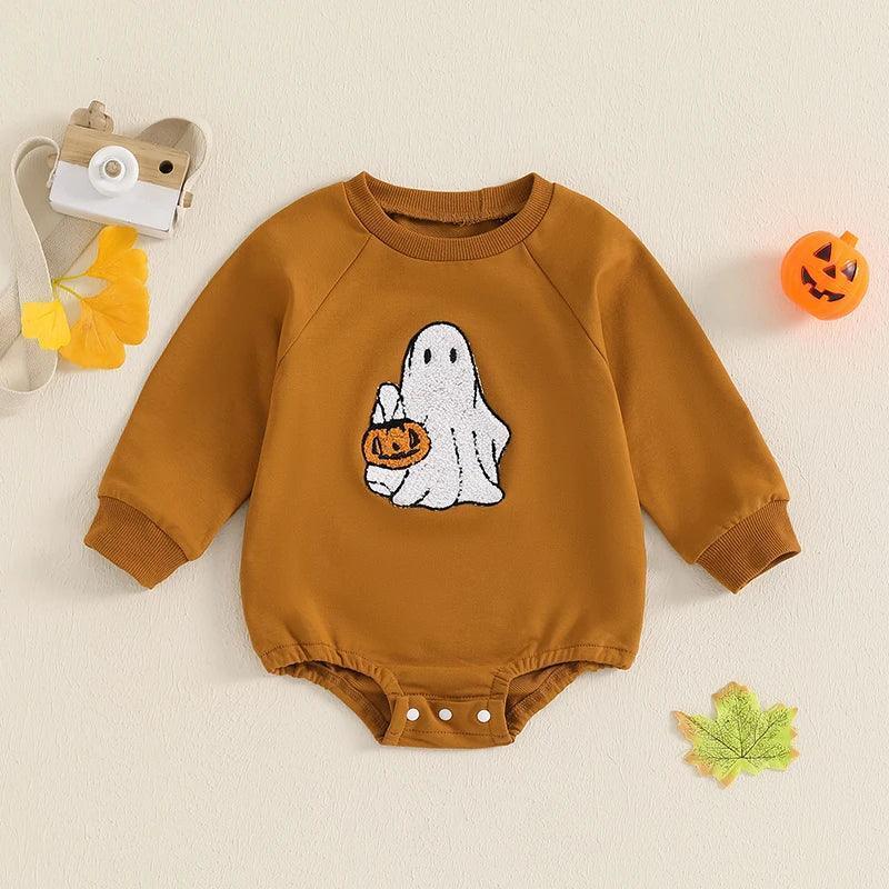 girly ghosts + ghouls onesies - basil boutique