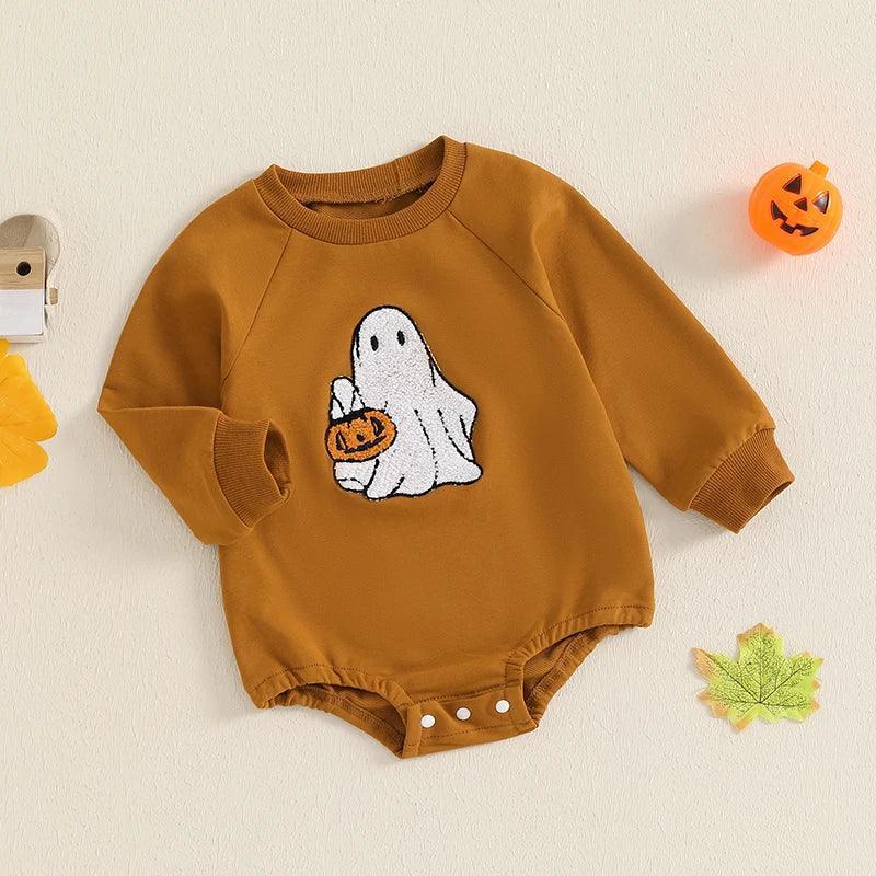 girly ghosts + ghouls onesies - basil boutique