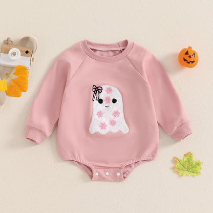 girly ghosts + ghouls onesies - basil boutique