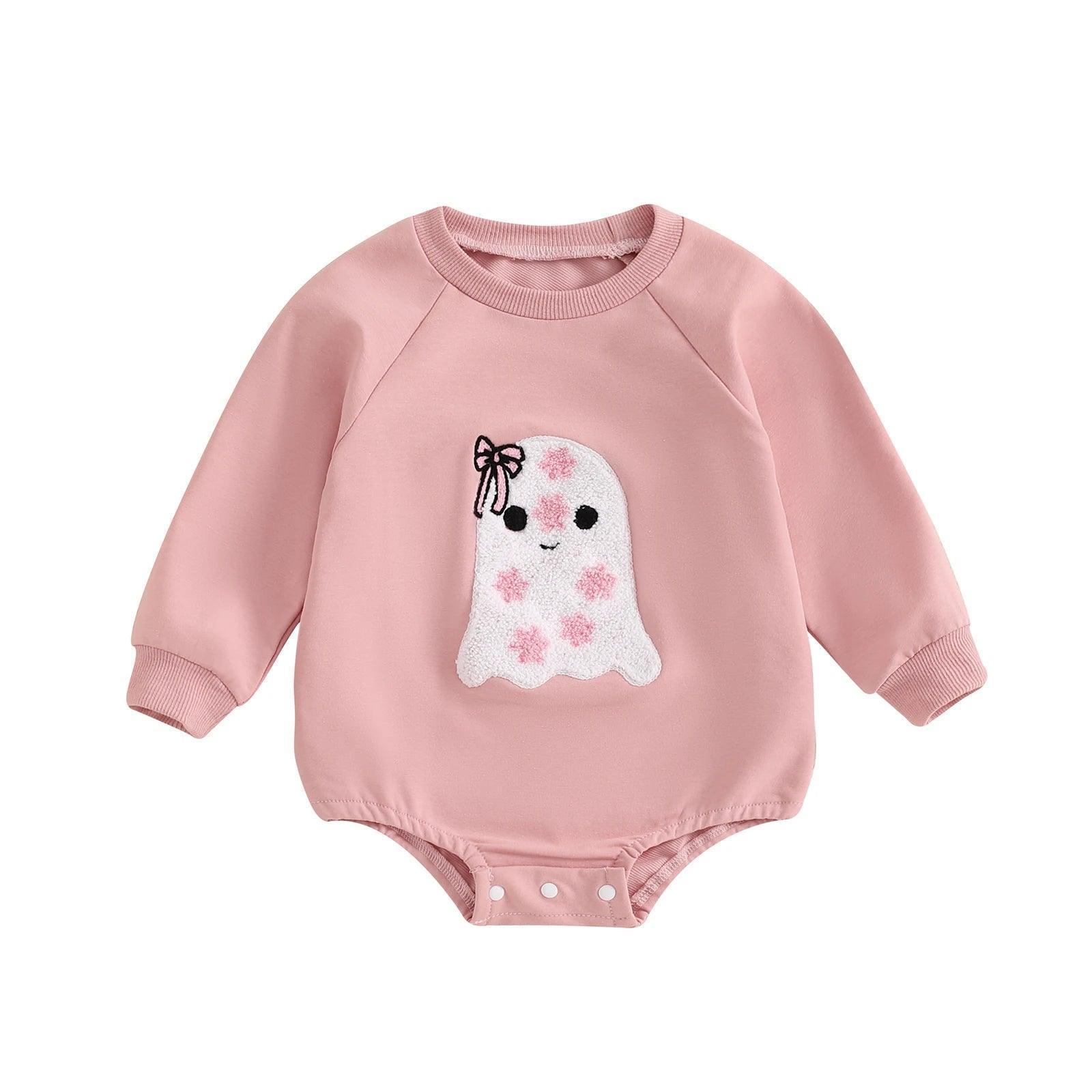 girly ghosts + ghouls onesies - basil boutique