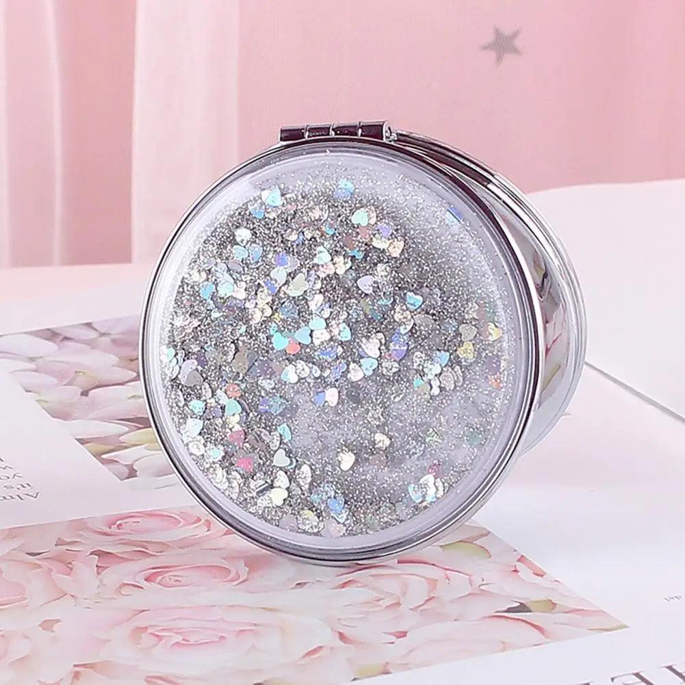 glitter compact mirrors - basil boutique