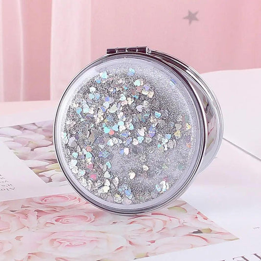 glitter compact mirrors - basil boutique