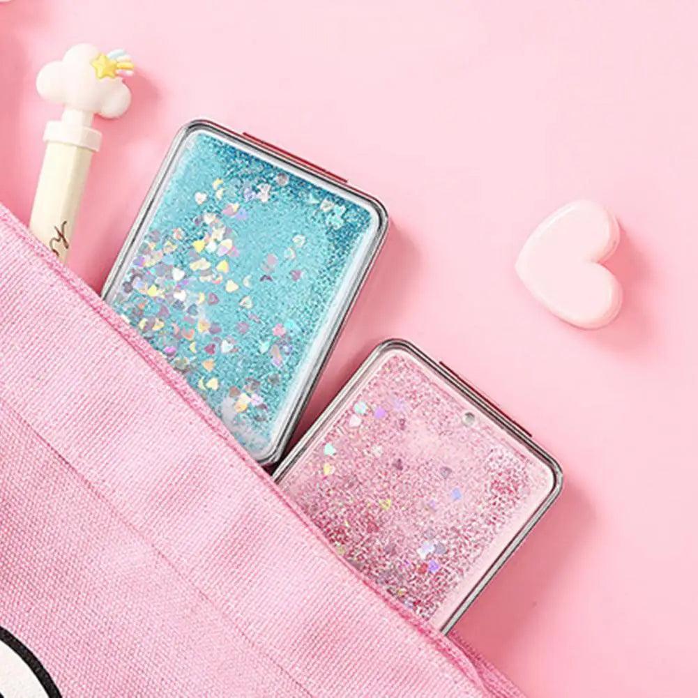 glitter compact mirrors - basil boutique