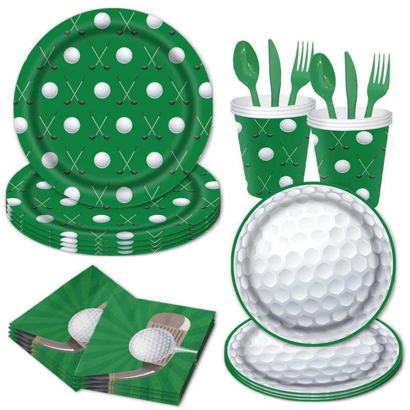 golf birthday decoration set - basil boutique