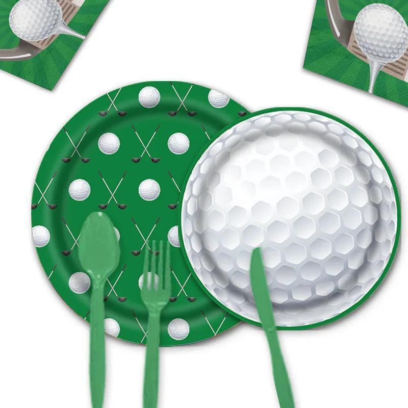 golf birthday decoration set - basil boutique