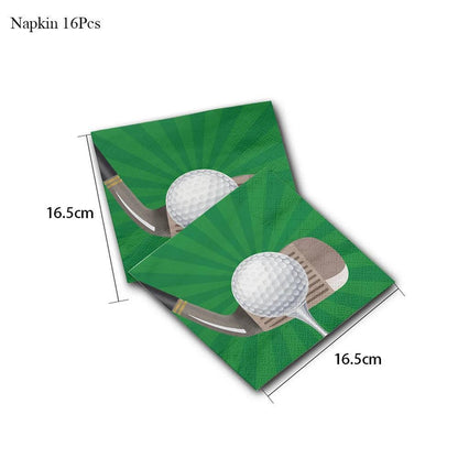 golf birthday decoration set - basil boutique