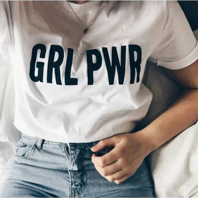 grl pwr t-shirt - basil boutique