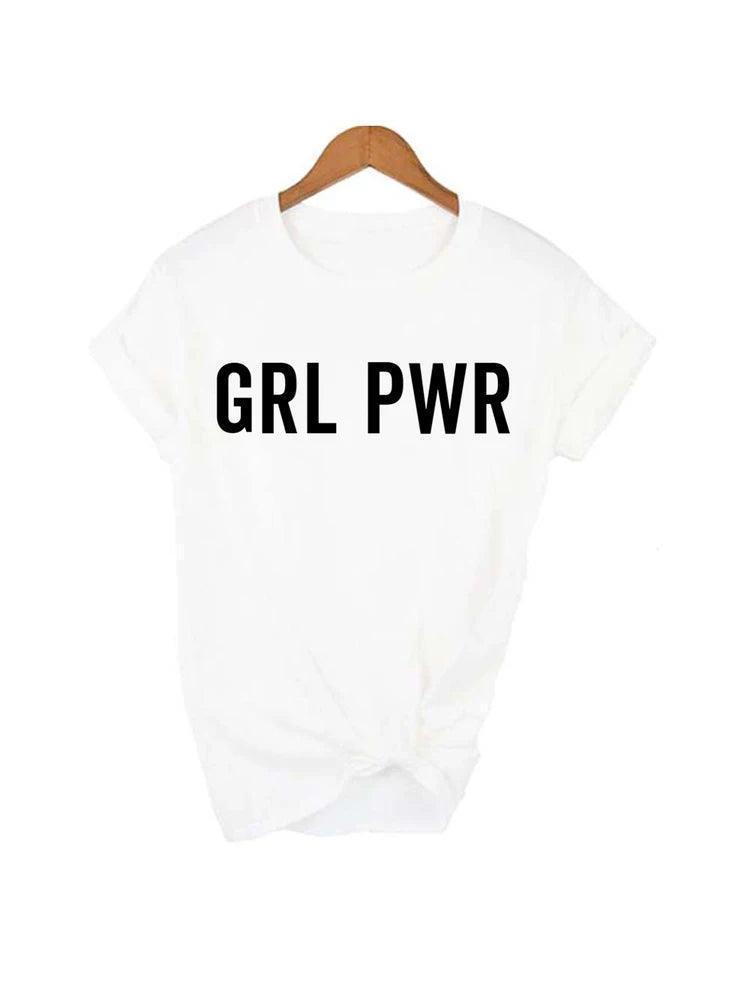 grl pwr t-shirt - basil boutique