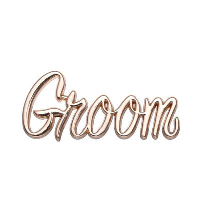 groom + groomsmen pins - basil boutique