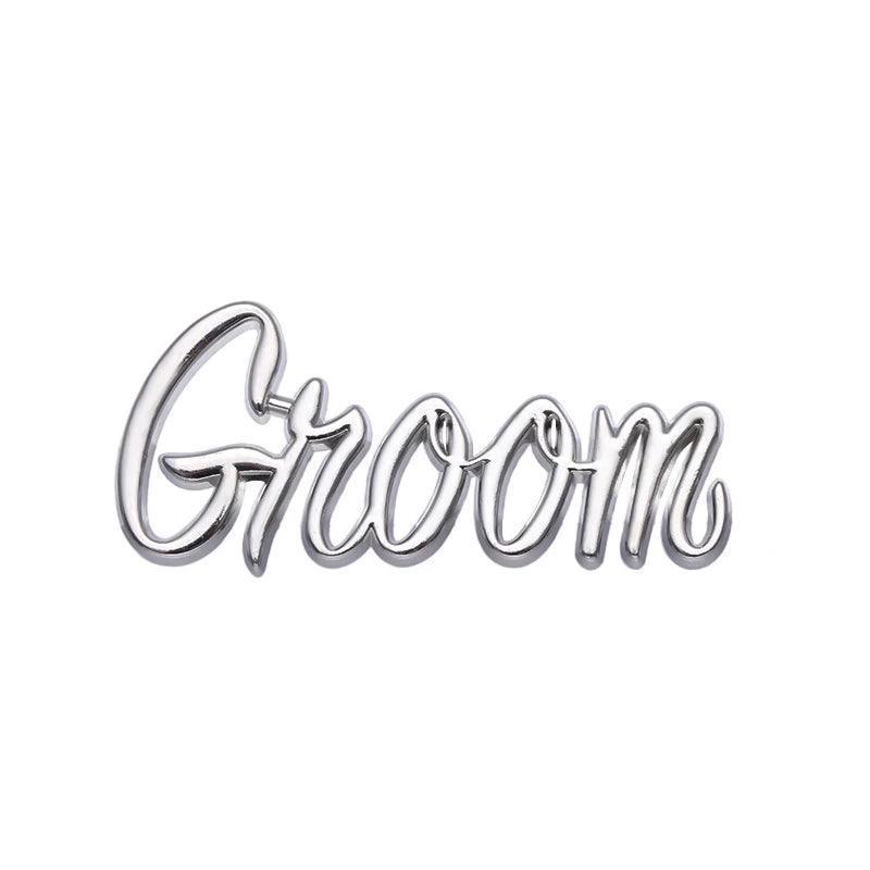 groom + groomsmen pins - basil boutique