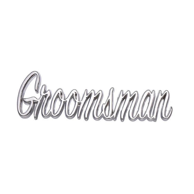 groom + groomsmen pins - basil boutique