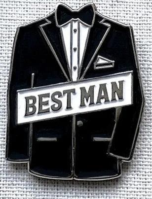 groomsmen pins - basil boutique