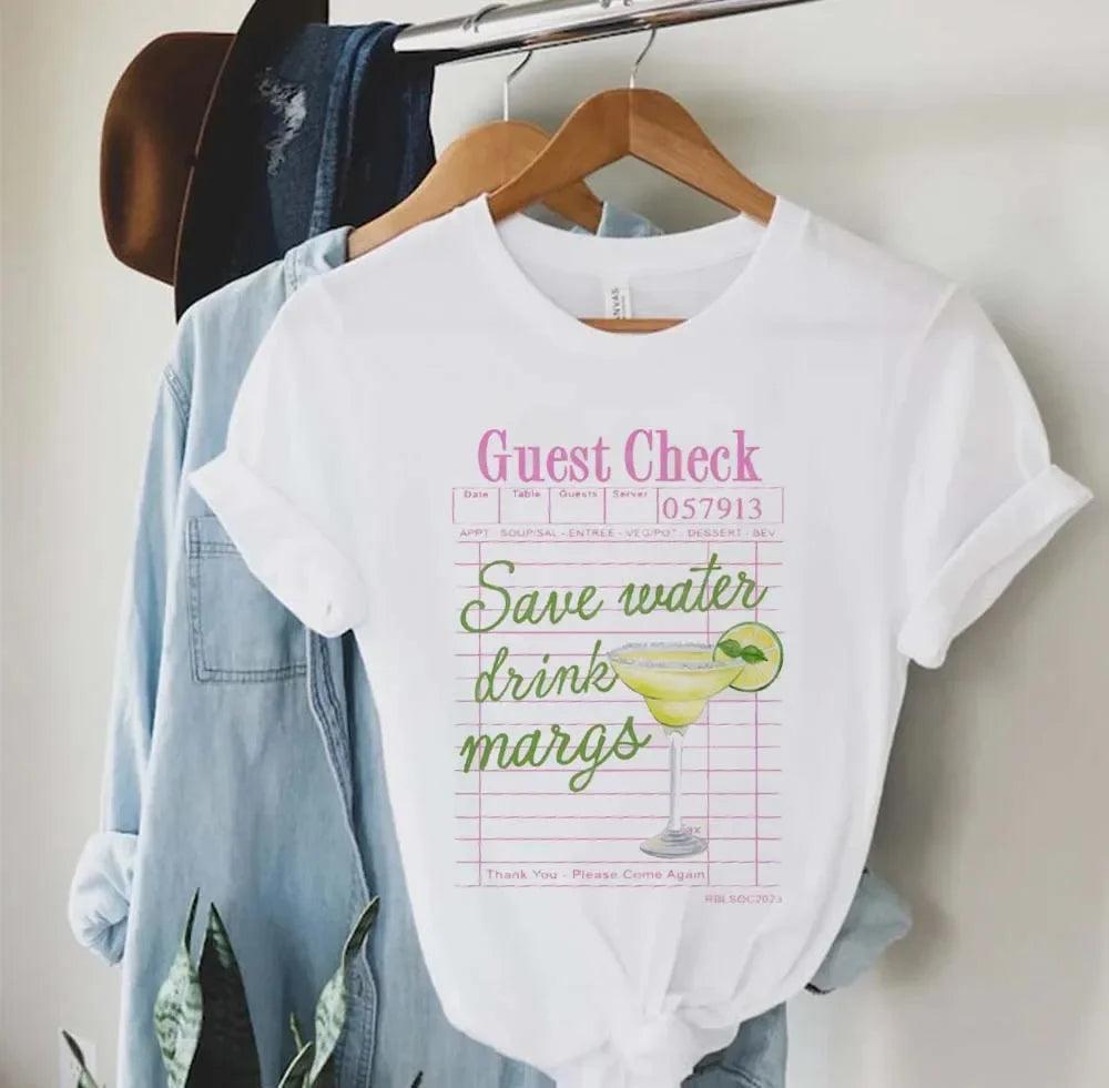 guest check for margs t-shirt - basil boutique