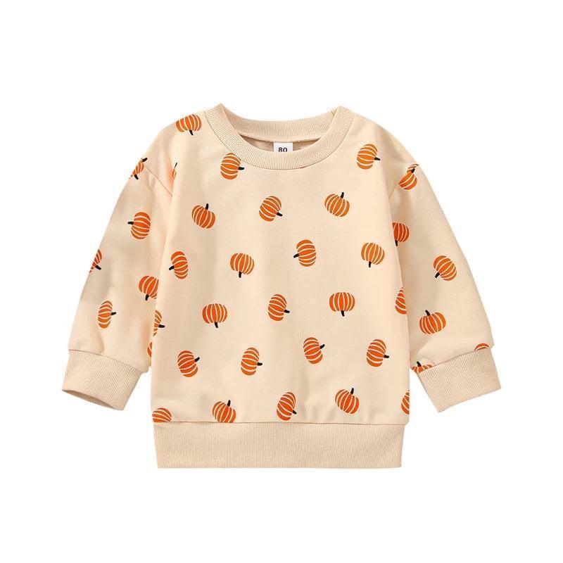 halloween kids crew sweatshirts - basil boutique