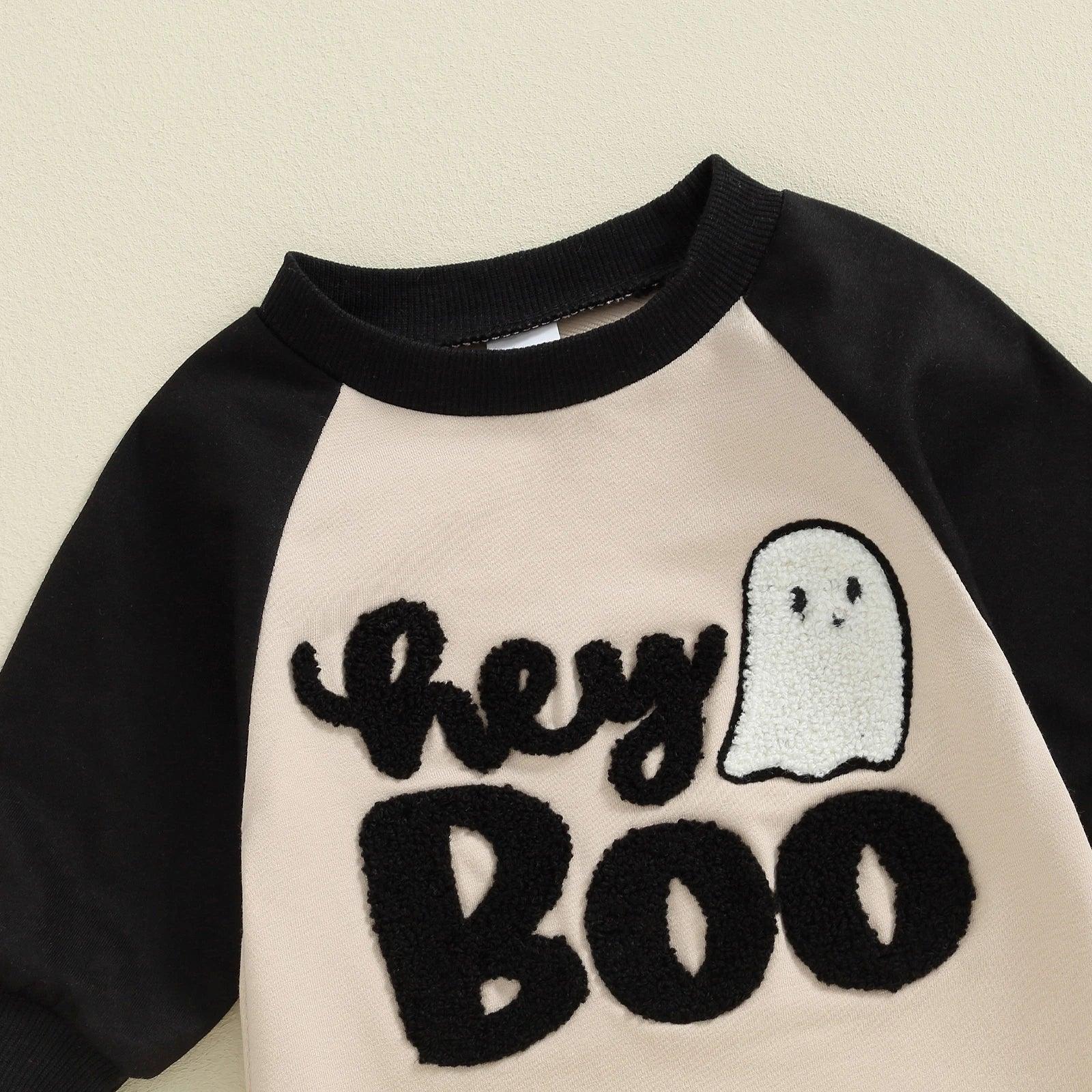 halloween long sleeve onesies - basil boutique