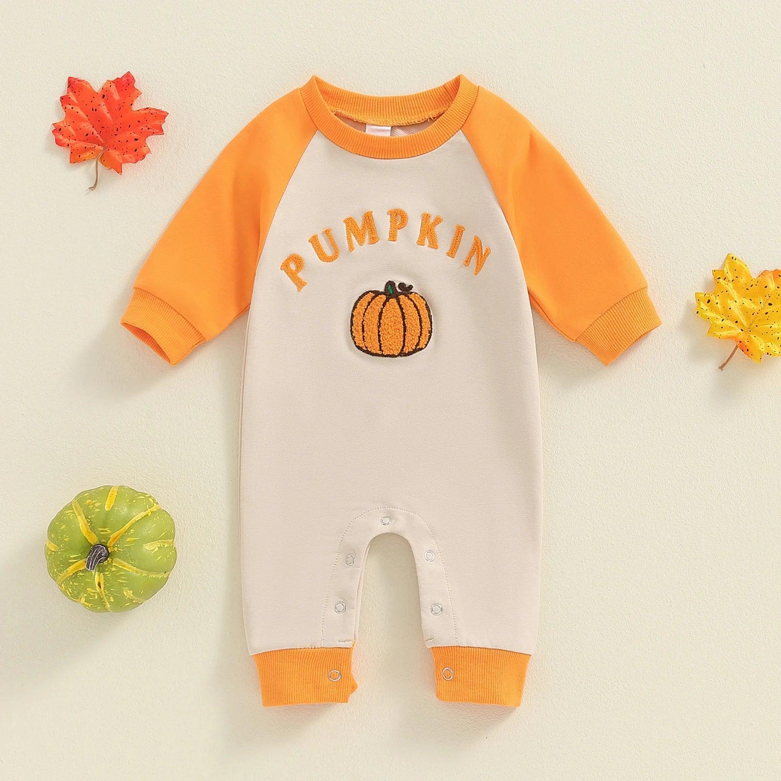 halloween long sleeve onesies - basil boutique