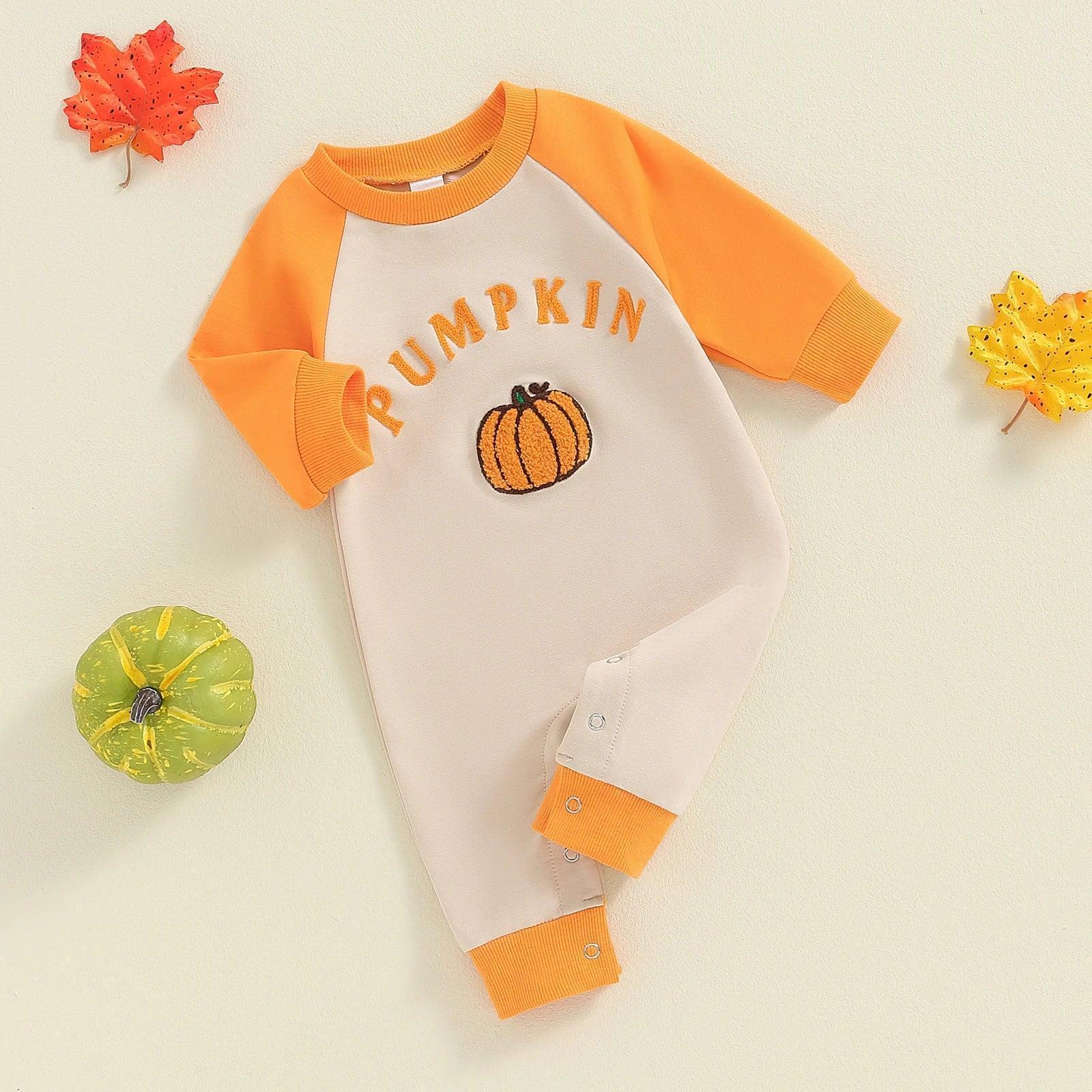 halloween long sleeve onesies - basil boutique