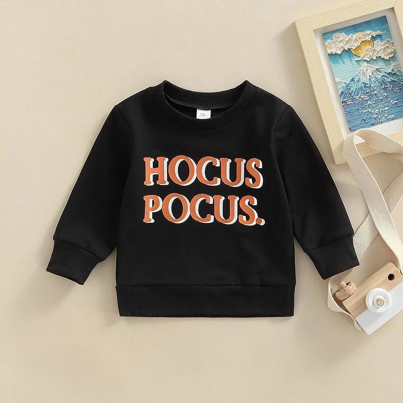 halloween spirit kids crew sweatshirts - basil boutique