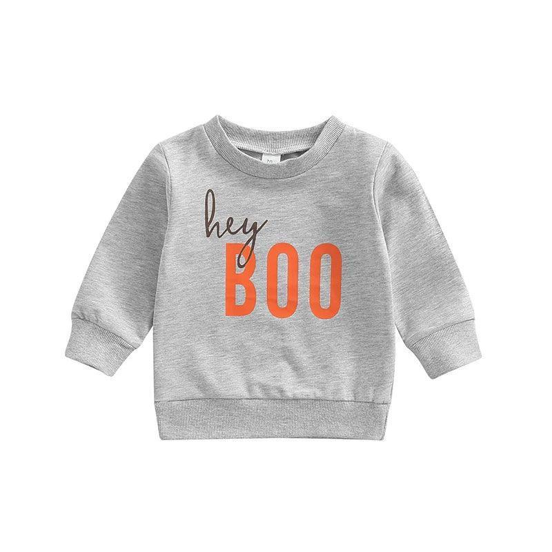 halloween spirit kids crew sweatshirts - basil boutique