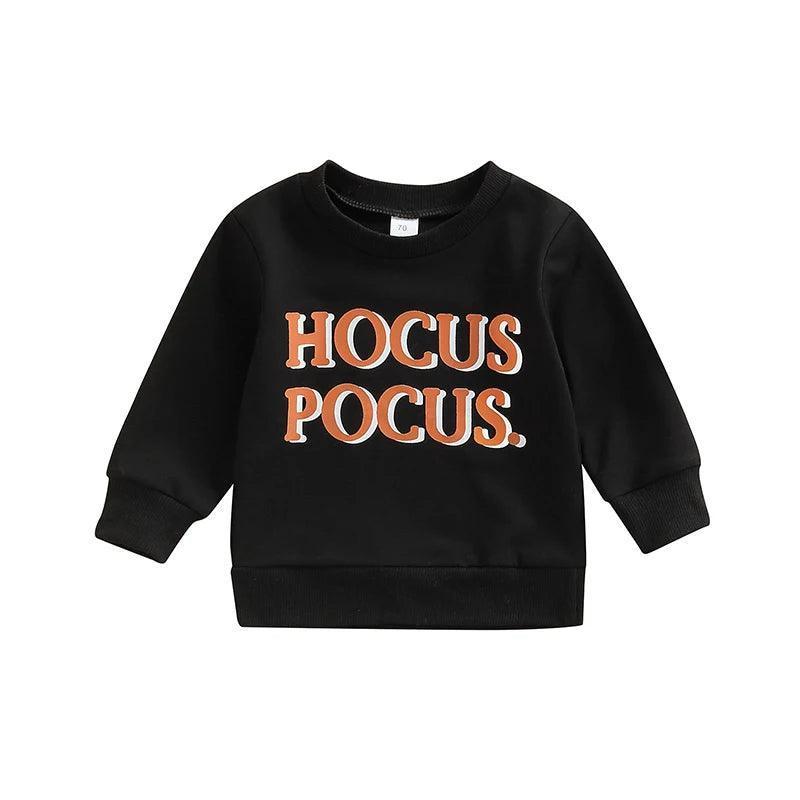 halloween spirit kids crew sweatshirts - basil boutique