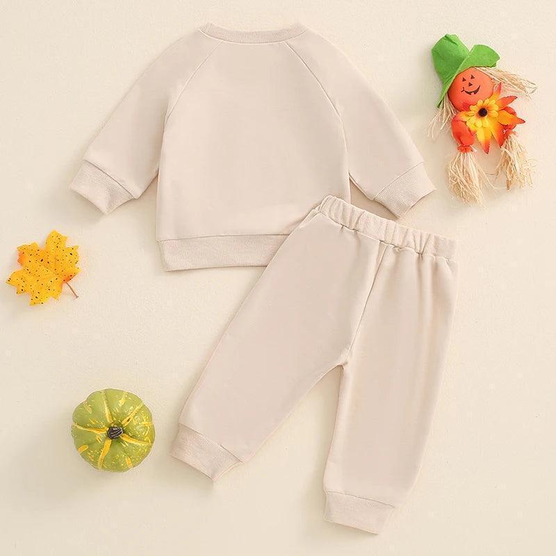 halloween treats kids outfit - basil boutique