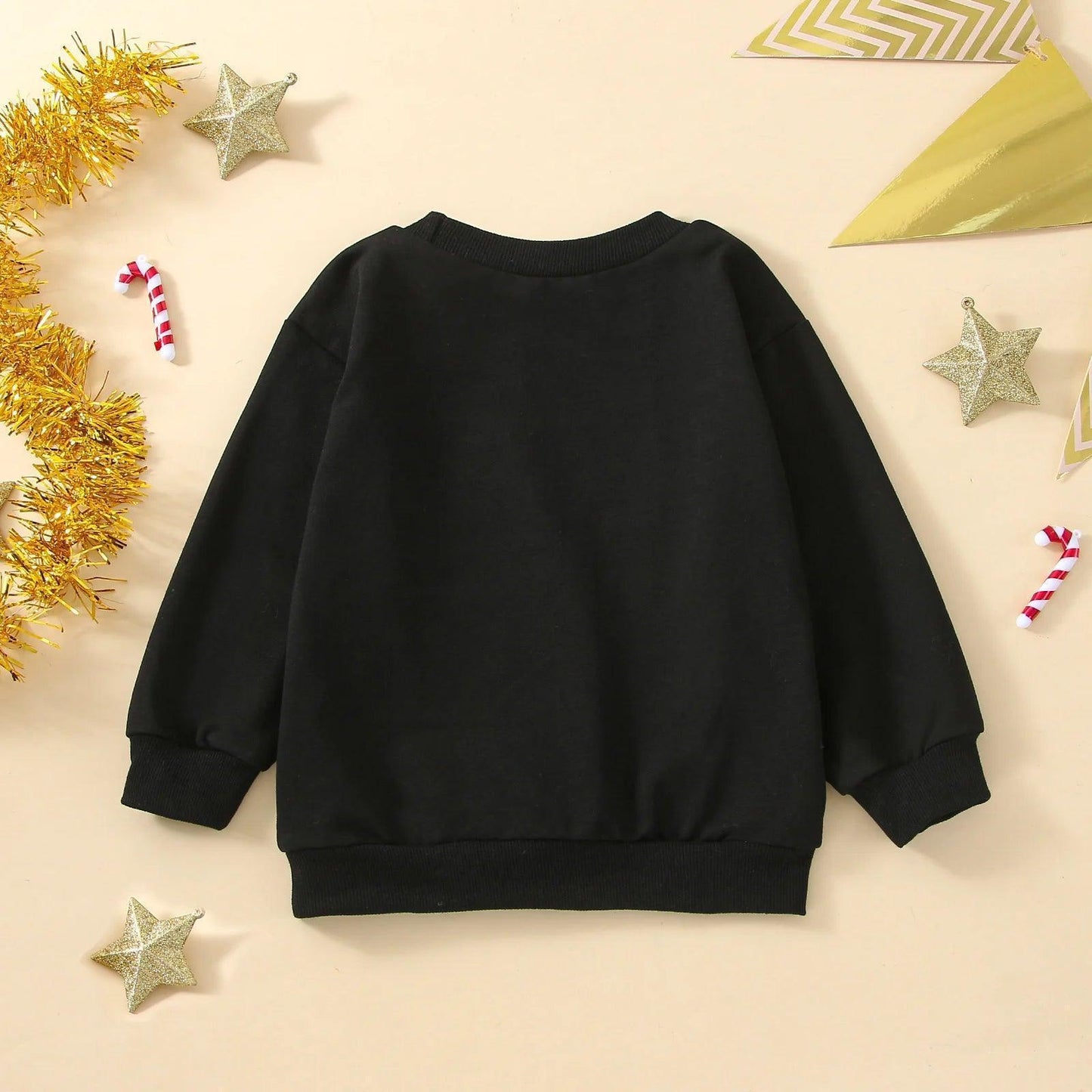 happy new year star kids sweatshirt - basil boutique