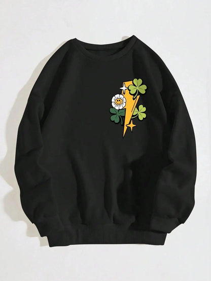 happy vibes hoodie - basil boutique