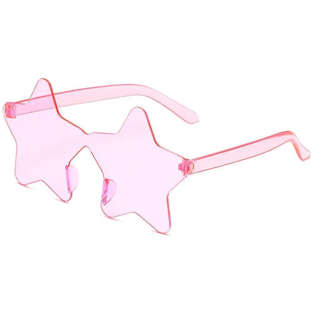 heart + star frameless glasses - basil boutique