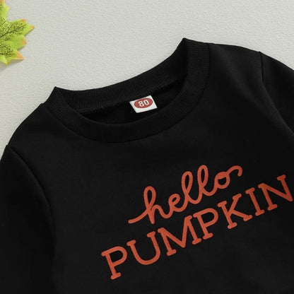 hello pumpkin outfit - basil boutique