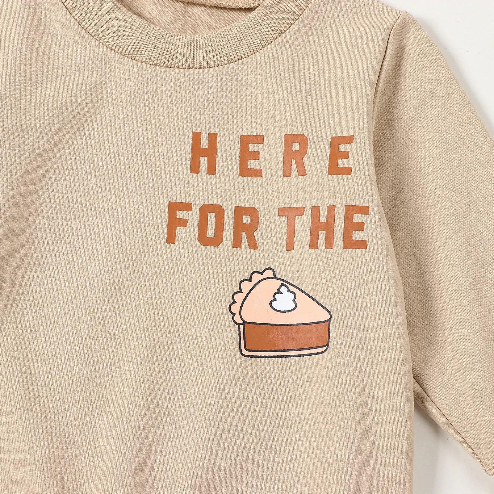 here for the pie kids crew sweatshirt - basil boutique