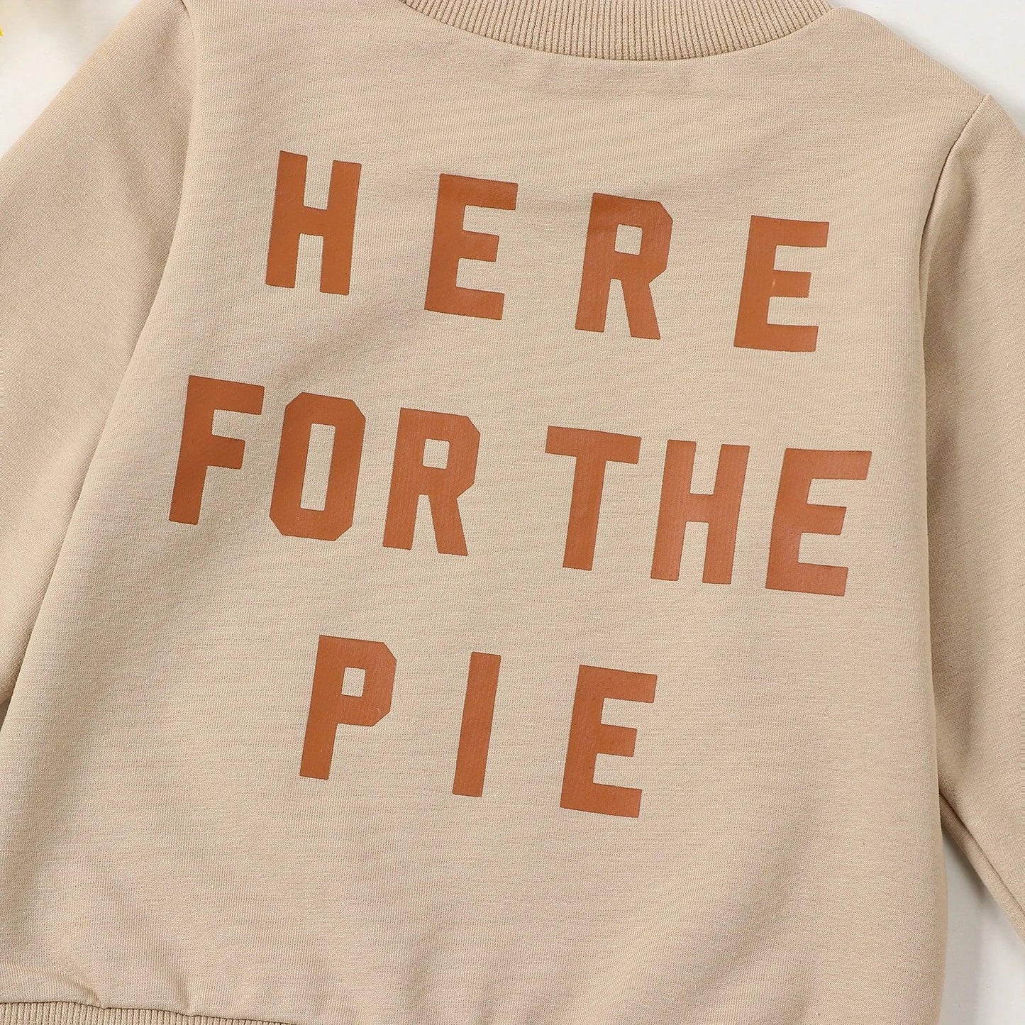 here for the pie kids crew sweatshirt - basil boutique