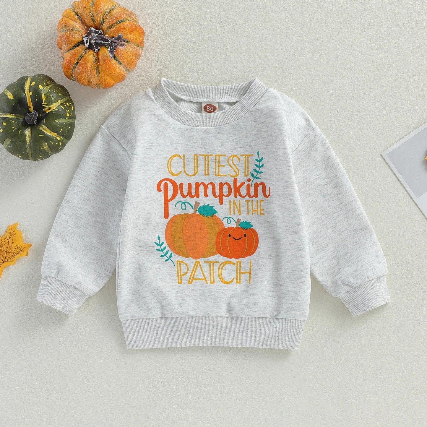 halloween kids crew sweatshirt - basil boutique